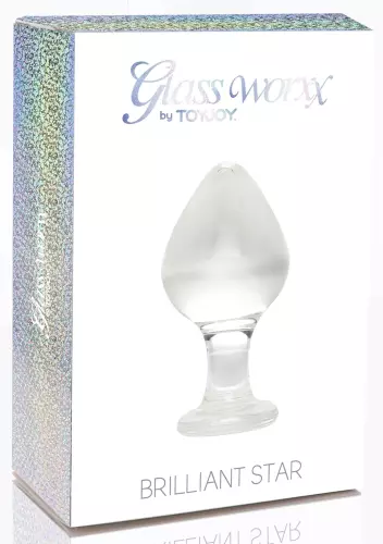 Glasplugg Brilliant Star 8 x 4,5cm – 2/7