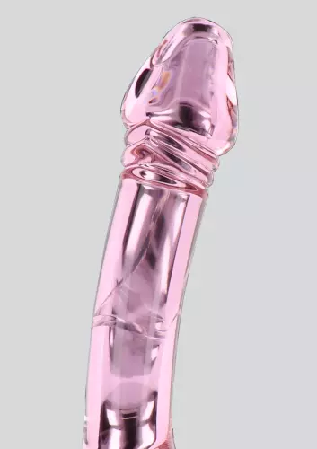 Glaspenis Rhinestone Scepter 23 x 3,6cm Rosa – 7/7