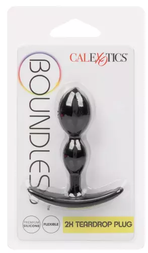 Tropfenförmiger Silikonplug Teardrop Boundless 7 x 2cm – 2/8