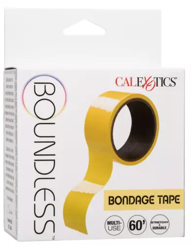 Bondage-Klebeband Tape Boundless 18m Gelb – 2/4