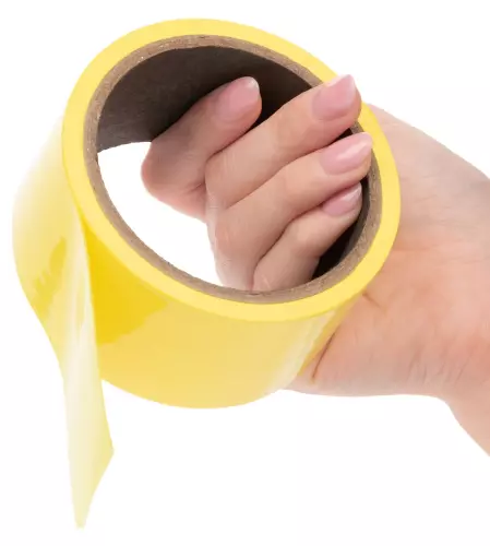 Bondage-Klebeband Tape Boundless 18m Gelb – 3/4
