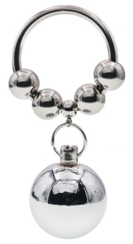Metal Ring with 1 Ball Weight Hanger 90g