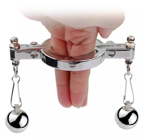 Ballstretcher aus Metall mit 4 Kugeln Hanger M 34mm - Gewicht 300g – 3/3