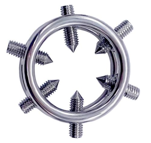 Peaky Glans Ring with Spikes 1.5cm