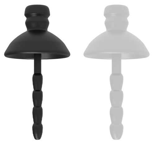 Penis-Plug Elektro aus Silikon SHOCK PEN S 6cm Durchmesser 6mm