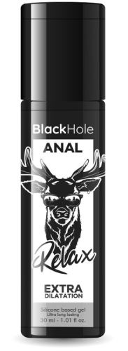 Relax Black Hole Silicone Lubricant 30ml Bottle
