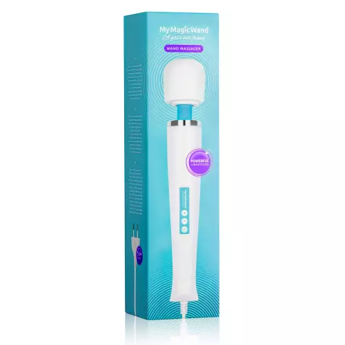 Vibromasseur My Magic Wand - Kopf 58mm Blau – 2/13