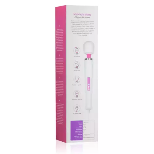 Vibromasseur My magic Wand- Kopf 58mm Rosa – 8/13