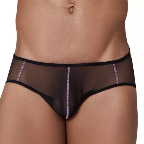 Jockstrap transparent Hunch Schwarz-Violett – 1/5