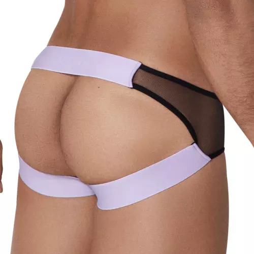 Jockstrap transparent Hunch Schwarz-Violett – 2/5
