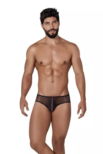 Jockstrap transparent Hunch Schwarz-Violett – 3/5