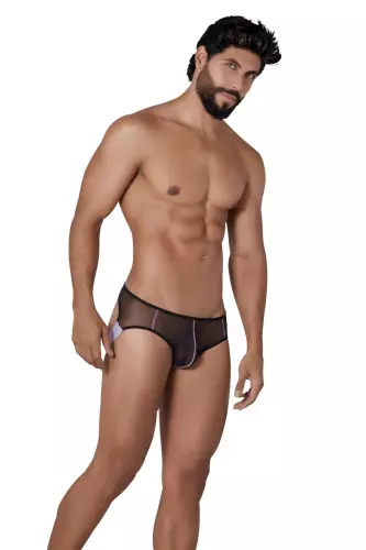 Jockstrap transparent Hunch Schwarz-Violett – 4/5