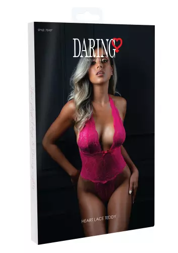 Body Heart Lace Roze – 7/8