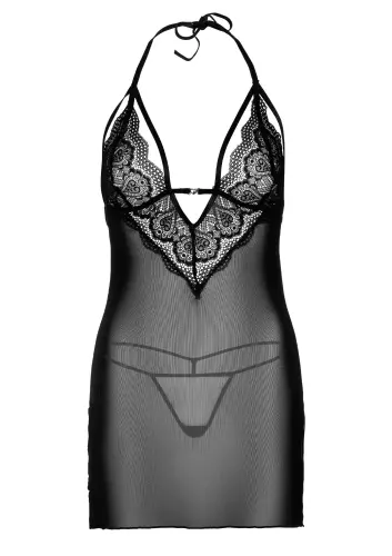 Negligé String Strappy Lace Schwarz – 8/8