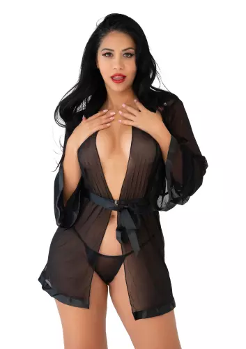 Kimono String Schwarz – 3/13
