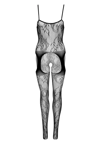 Kombination Floral Suspender Schwarz – 11/11