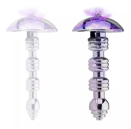 Elektro Penis-Plug Stahl Shockstain M 6cm - Durchmesser 8mm – 1/5