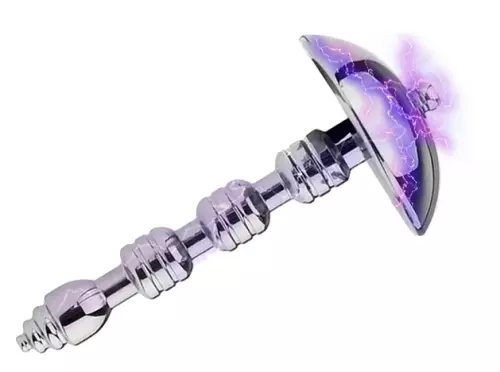 Elektro Penis-Plug Stahl Shockstain M 6cm - Durchmesser 8mm – 2/5