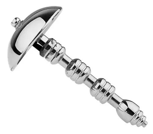 Elektro Penis-Plug Stahl Shockstain M 6cm - Durchmesser 8mm – 3/5