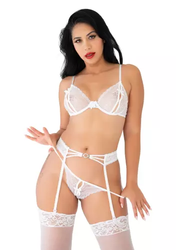 Be Mine 3-teiliges Set Weiß – 3/14
