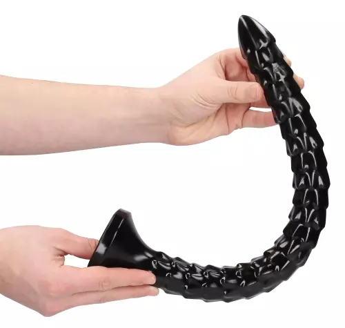 Langer Dildo Scaled Anal Snake M 40 x 3.5cm – 3/7