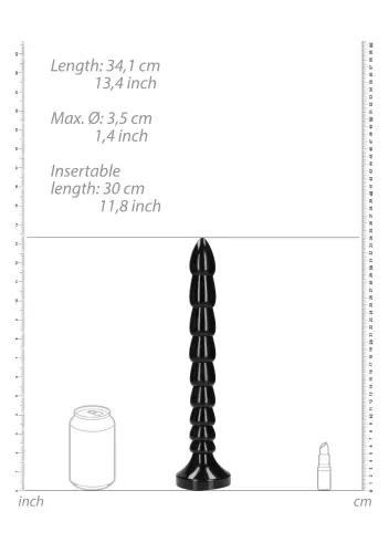 Langer Dildo Stacked Anal Snake S 30 x 3.5cm – 4/4
