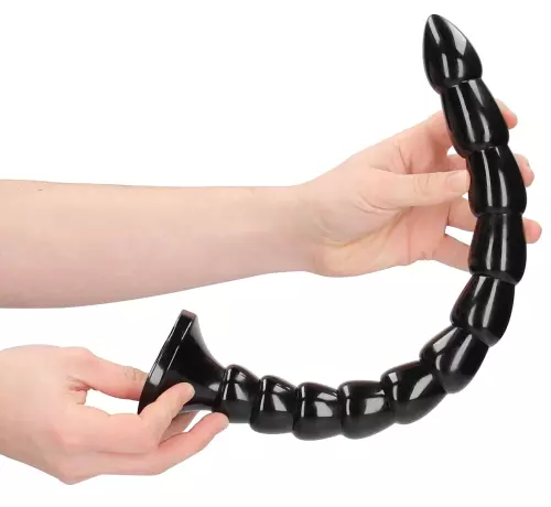 Lange dildo Stacked Anal Snake M 40 x 3.5cm – 3/4
