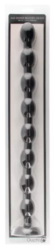 Ass Snake Beaded Long Dildo with Balls 46 x 3.5cm – 2/4