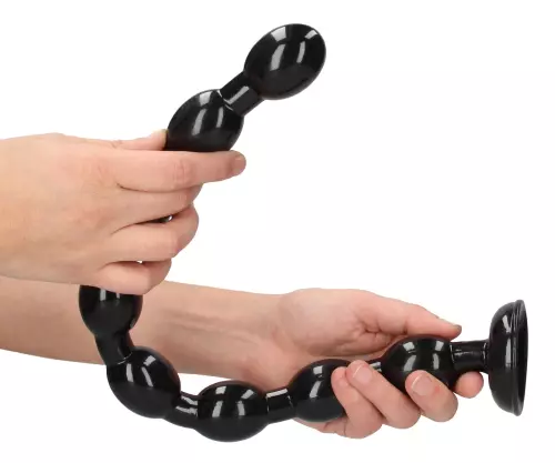 Ass Snake Beaded Long Dildo with Balls 46 x 3.5cm – 3/4