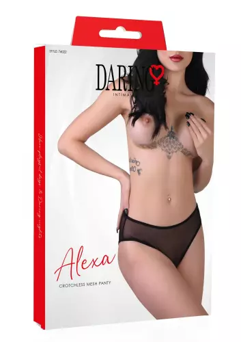 Sexy feiner Slip Alexa Schwarz – 5/8