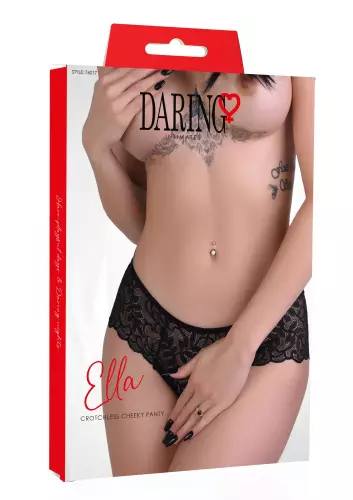 String Cheeky Ella Schwarz – 5/8