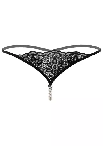 String mit Perlen Pearl Schwarz – 4/8