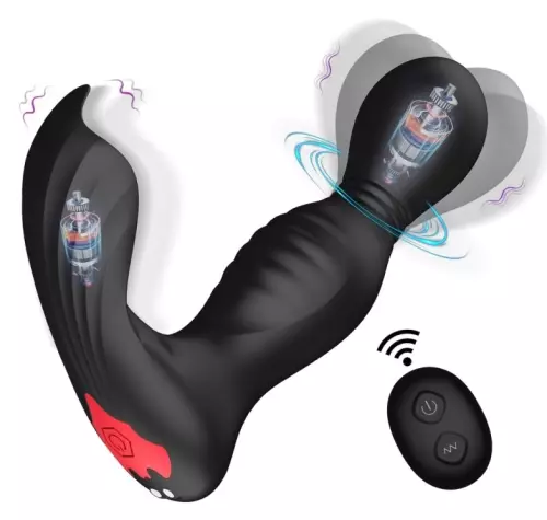 Rotierender Prostate-Stimulator BATMAN 11.5 x 3.2cm – 4/4