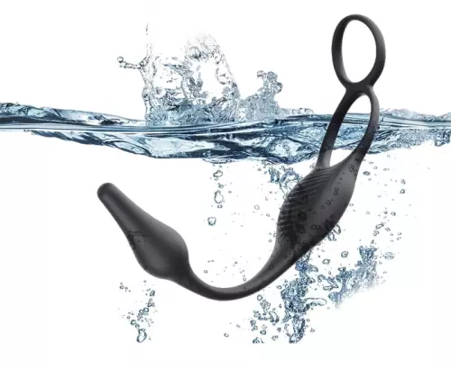 Ballstretcher und vibriender Butt Plug Wedia Vibes 7 x 2.6cm – 4/4