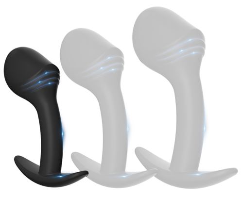 Siliconen plug Easy Prostate S 8 x 3.3cm