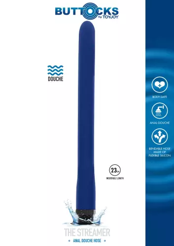 Silicone Enema Nozzle The Streamer 23 x 2cm – 7/8