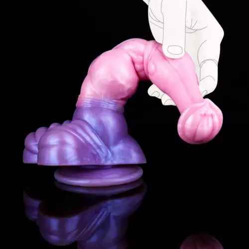 Pinky Horse Dildo 23 x 6 cm Rose-Violet – 7/8