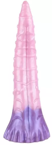 Pinky Tongue Dildo 25 x 5.5cm Rose-Violet – 2/9