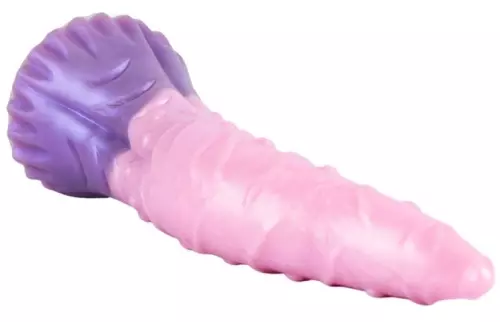 Pinky Tongue Dildo 25 x 5.5cm Rose-Violet – 7/9