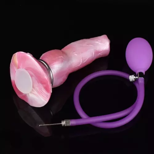 Opblaasbare dildo Shiati 16 x 5cm – 4/8