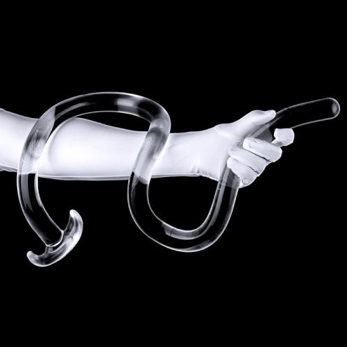 Giant Snake Dildo 100 x 3cm Transparent