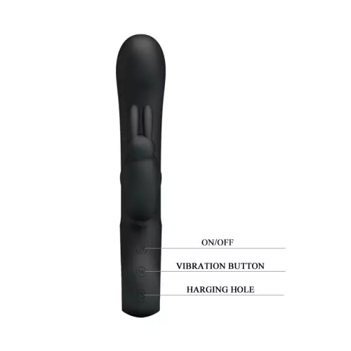 Vibrator Kaninchen Webb Schwarz – 8/10