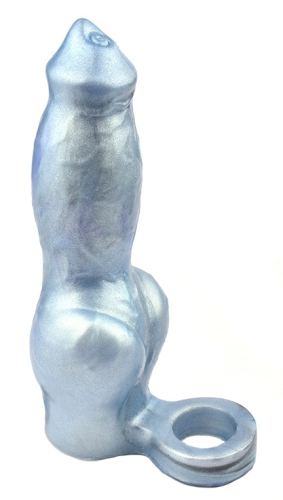 Penis Sheath Knot 18 x 6.5 cm Blue