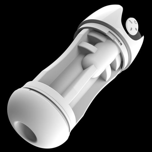 Max Cup Automatic Masturbator Vibrations and Suction White