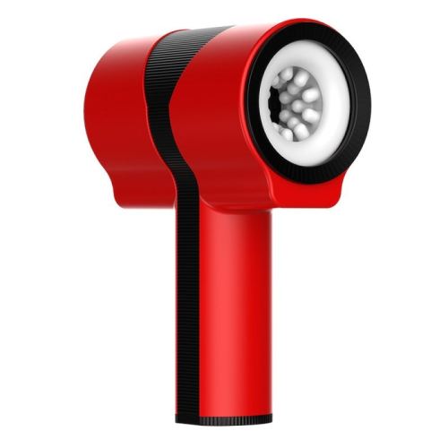 Teles Scoop Automatic Masturbator Thrusting and Rotation Red