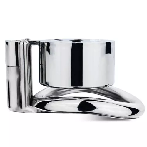 Keuschheitskäfig Can Steel 3,5 x 3,2cm – 2/7