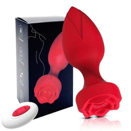 Rosy Bello Vibrating Plug 8 x 3.5cm Pink