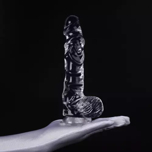 Transparent Dildo Dildick M 15 x 4cm – 4/5