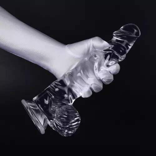 Transparenter Dildo DILDICK XL 19 x 5cm – 3/5