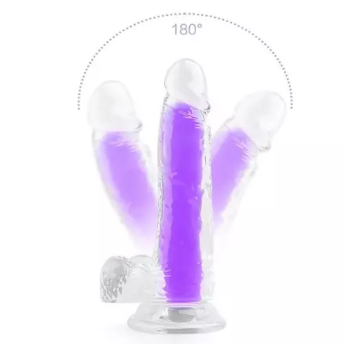 Gode phosphorescent Color Glow 15 x 4.5cm Violet – 2/2